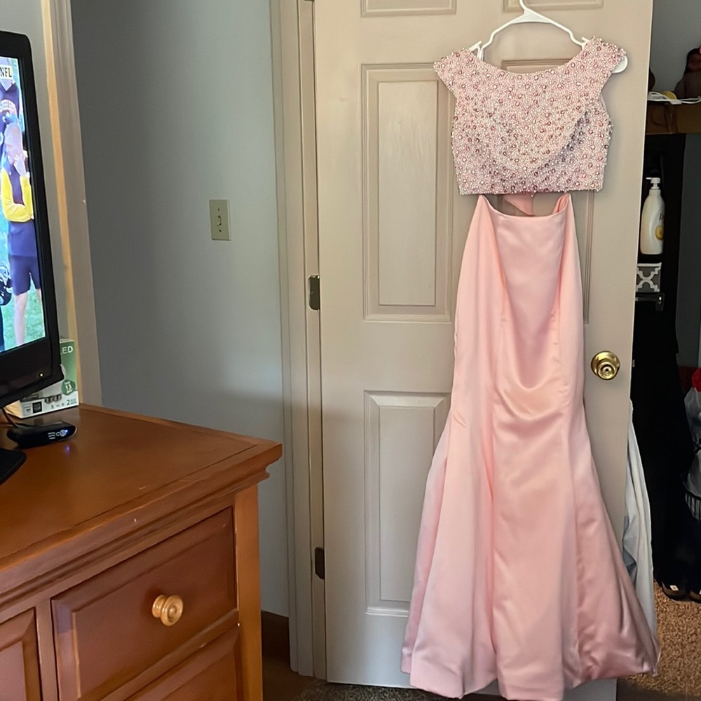 2 piece Sherri Hill prom dress